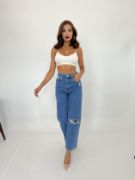 6288 KOT PANTOLON-MAVİ resmi